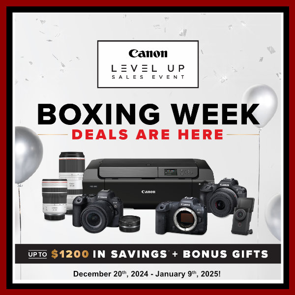 Canon Page 1 Boxing Week 2024 (Dec 20 - Jan 9)