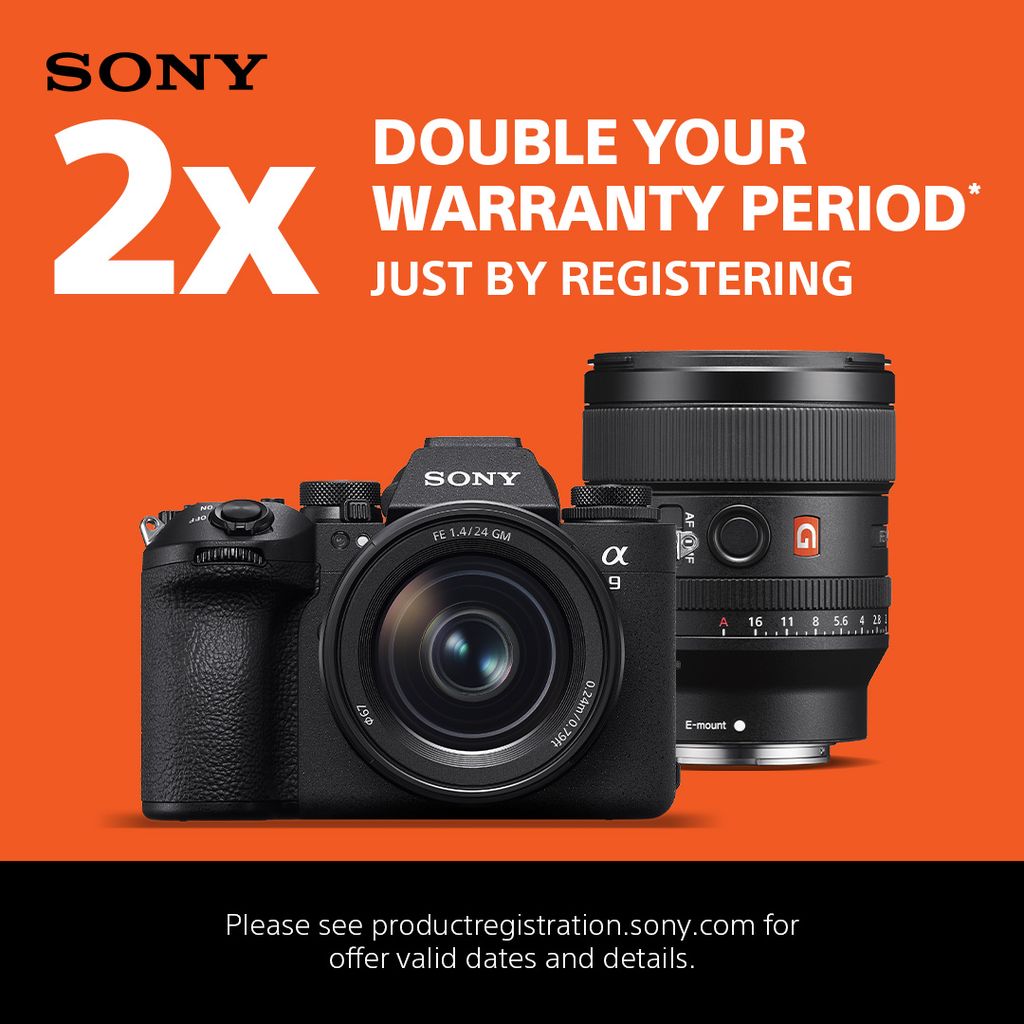 Sony Extended Warranty (May 1 - Sep 30, 2024)