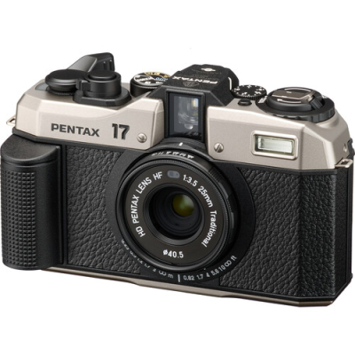 Pentax 17 Dark Silver 35mm Half Frame Camera