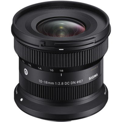 Sigma 10-18mm f2.8 Contemporary DCDN Canon RF-S lens