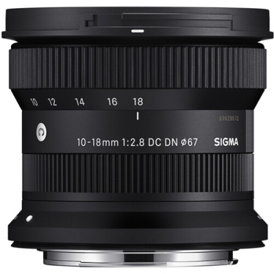 Sigma 10-18mm f2.8 Contemporary DCDN Canon RF-S lens