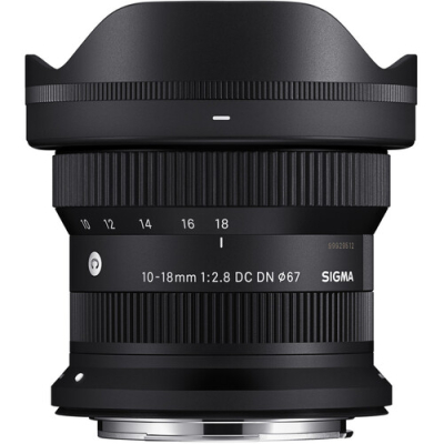 Sigma 10-18mm f2.8 Contemporary DCDN Canon RF-S lens