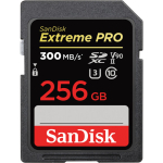 Sandisk Extreme Pro SDXC 256GB card V90 300MB/s UHS II